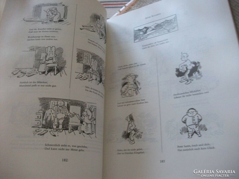 Németül  ritka  karikatura ami gyüjteménybe való  Verlag Berlin  kadó  könyve eladó 511 oldalas