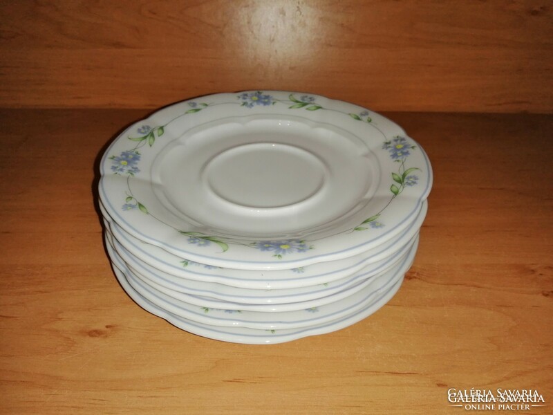 Mitterteich bavaria porcelain small plate set of 6 pieces 17.5 cm