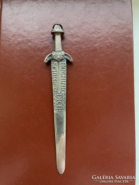 Silver letter opener