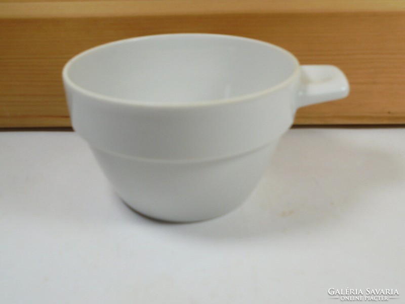 Porcelain cup suisse langenthal swissair Swiss airline commemorative cup from the 1970s