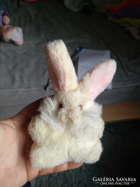 Beige bunny, bunny, plush toy, negotiable