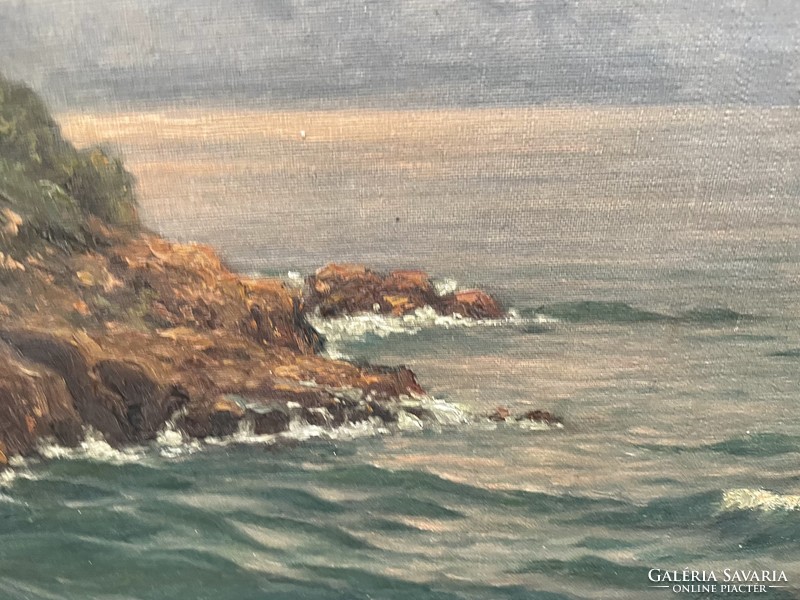 Haeffner Jenő : Tengerpart