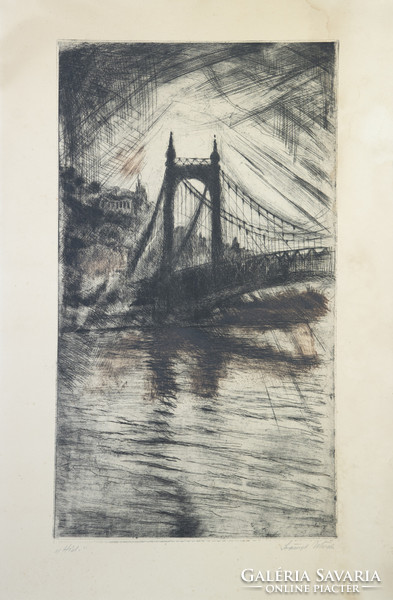 István Szőnyi (1894-1960) Elizabeth Bridge