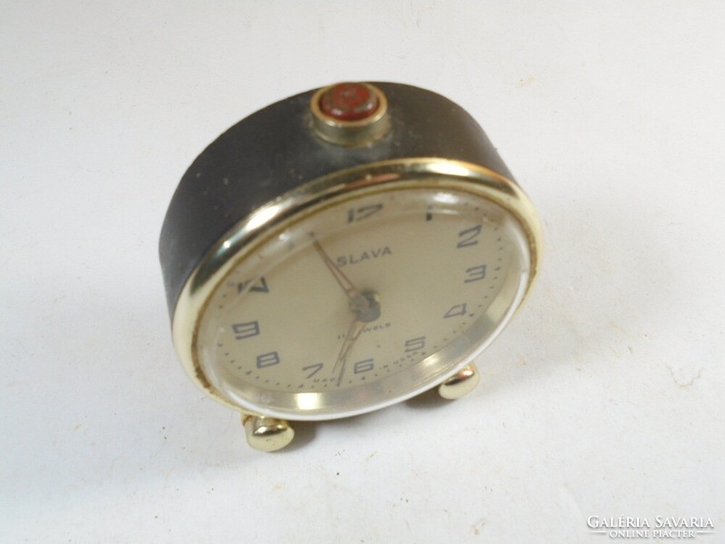 Retro old slava alarm clock alarm clock alarm clock ussr soviet russian - approx. It has been operating since the 1970s