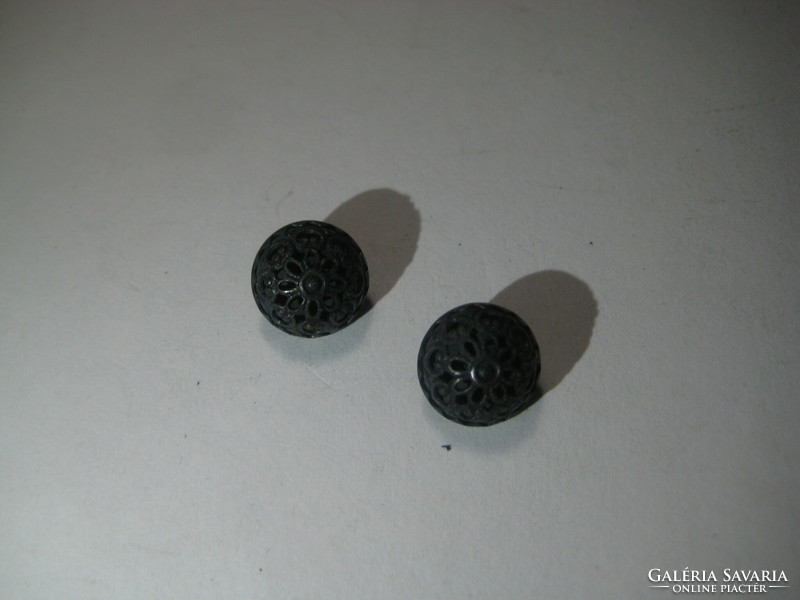 Pitykey buttons metal buttons 2 pcs, 11 mm