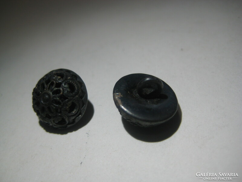 Pitykey buttons metal buttons 2 pcs, 11 mm