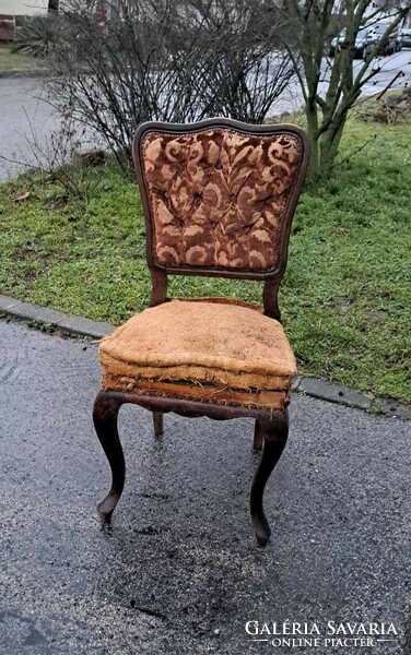 Antique neo-baroque chair.