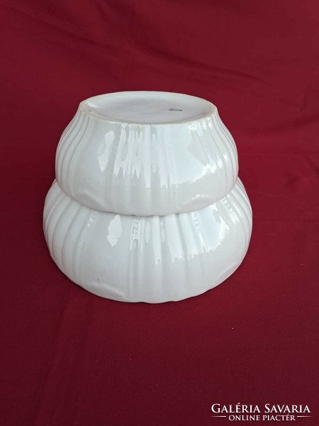 Beautiful thick mcp czechoslovakia Czech porcelain scone bowl peasant bowl vintage