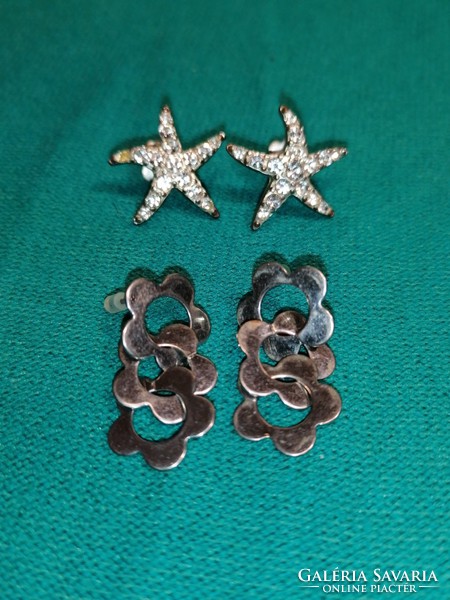 6 earrings (flower, star, etc.) (146)