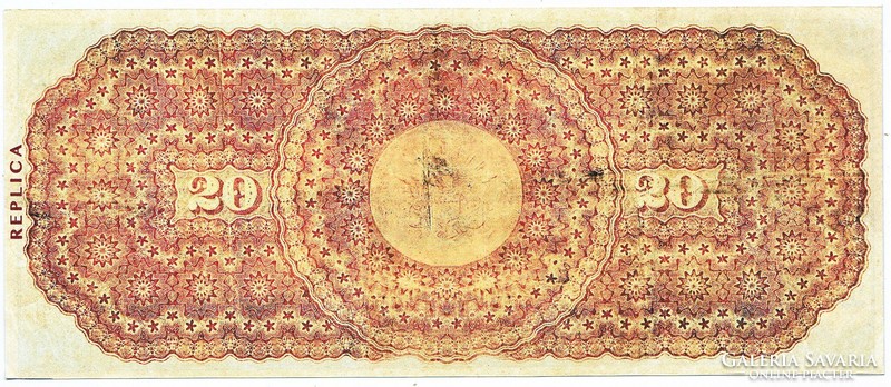 USA 20 dollár 1861 REPLIKA