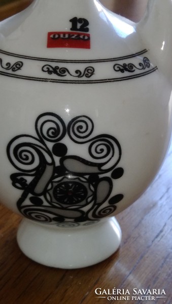 Rare !! Retro ouzo 12 porcelain vintage vase, pitcher, pourer, decanter