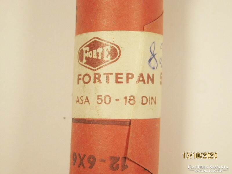 Retro régi Forte Vác fotó filmtekercs szalag Fortepan 50 bontatlan - kb 1970-80-as évek