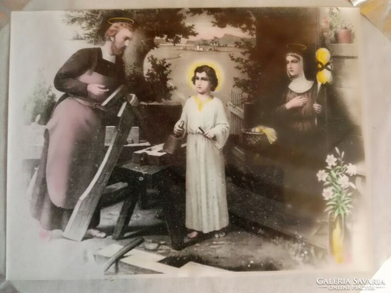 Antik,1926 évi Első szent áldozási  emlék kép...+ 1 kép.