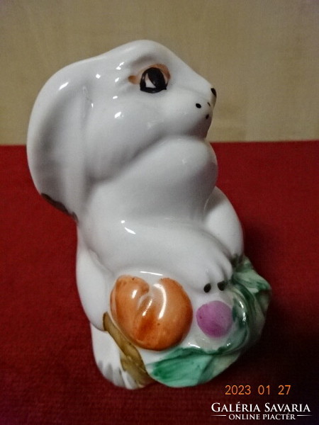 Russian Dulevo porcelain figure, Easter bunny. He has! Jokai.