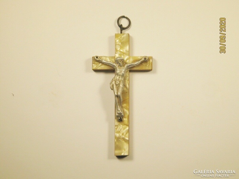 Old crucifix cross corpus corpus - 10 cm high