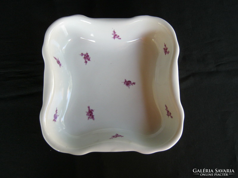 Zsolnay porcelain garnished bowl