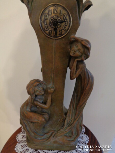 Art Nouveau clock of decorative size