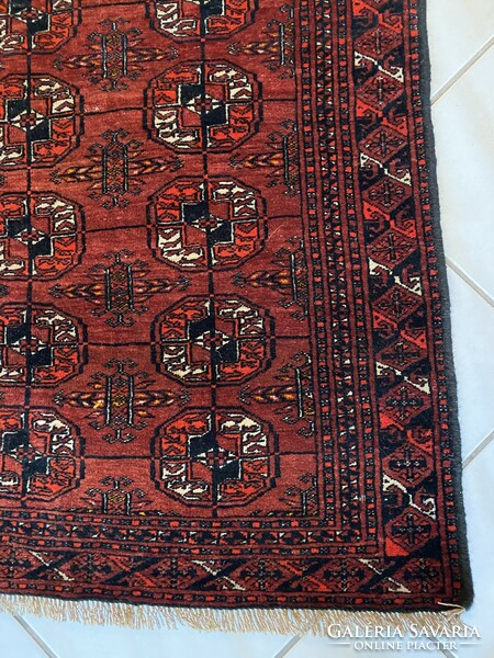 Antique Afghan rug 140x225