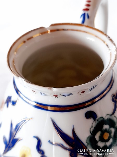 Antique hand painted porcelain tea set