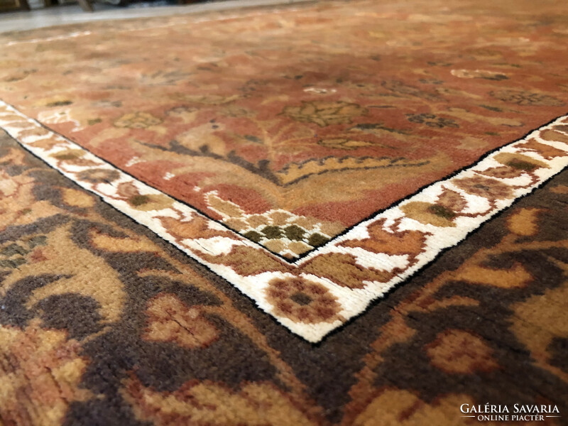Antique Turkish bandirma carpet with birds 125x190