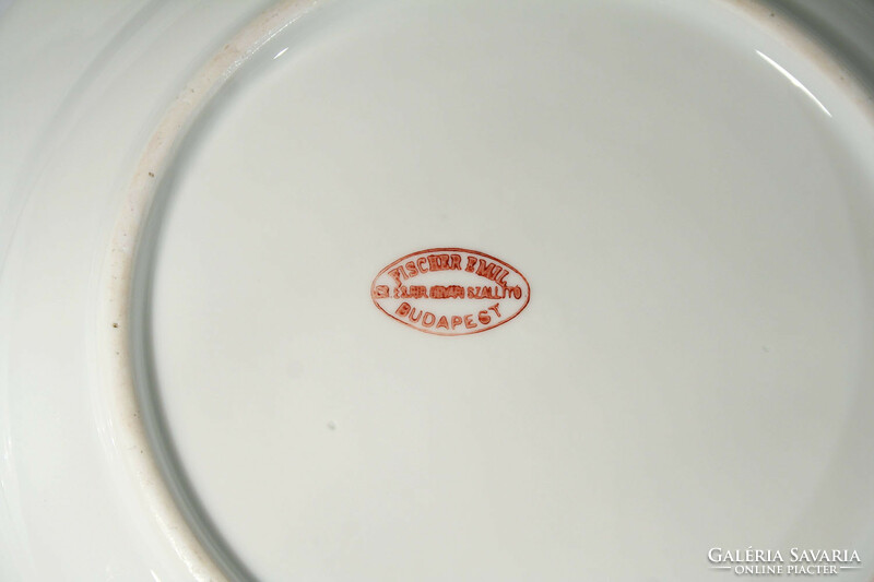 5pcs fischer Emil Meissen pattern plate d=25 turn of the century antique set tableware flat plate bowl