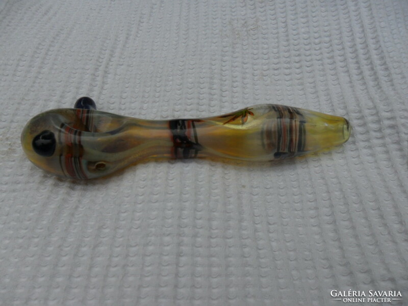 A rare Murano glass pipe