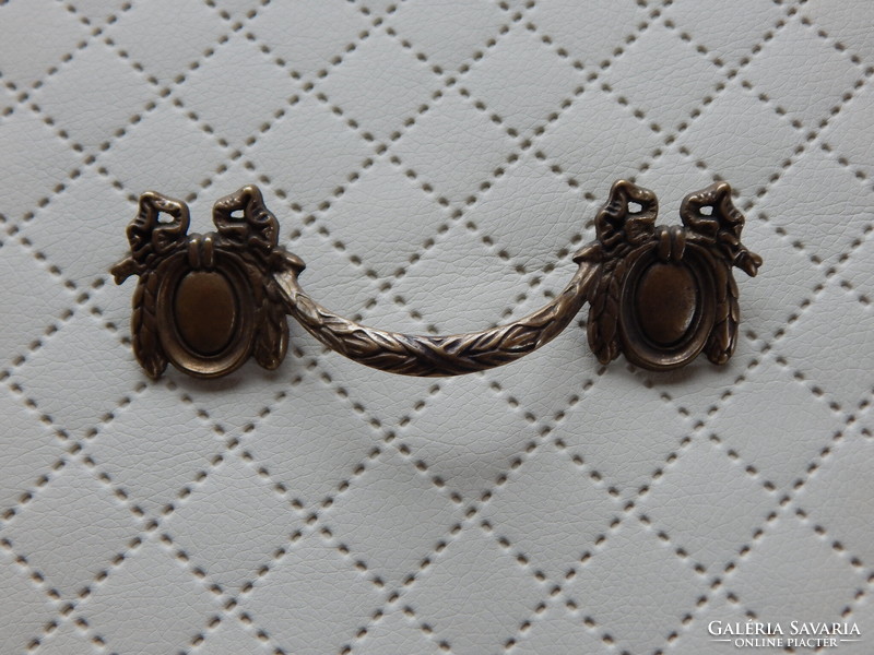 Braid style copper drawer pull, furniture beater,