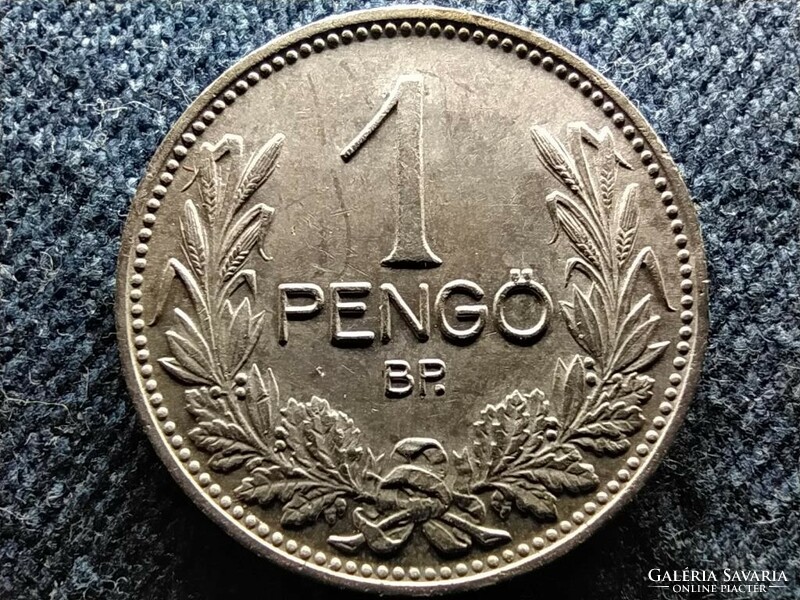 Háború előtti (1920-1940) .640 ezüst 1 Pengő 1937 BP(id60247)