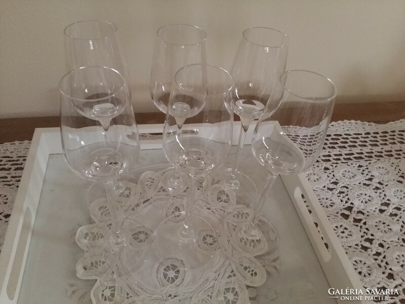 6 Brandy glasses