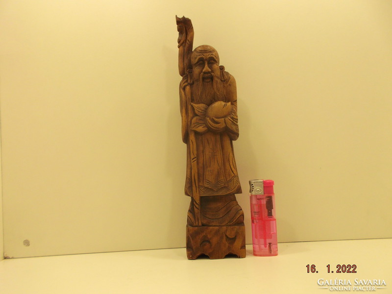 Oriental wooden sculpture --- 1 ---