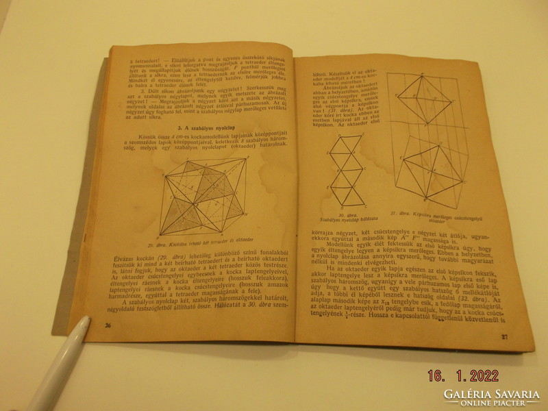 Descriptive geometry ---1--- with cancer crest at the beginning 1950