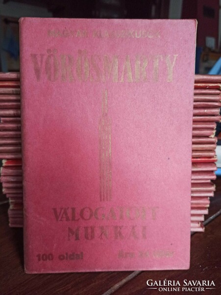 Vörösmarty's selected works (Hungarian classics) Frigyes brisits (selected) 96 pages
