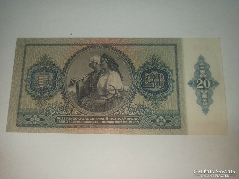 1941 Annual 20 pengő a unc