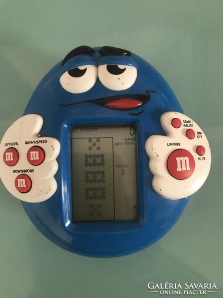 M&M Tetris LCD Game 1997