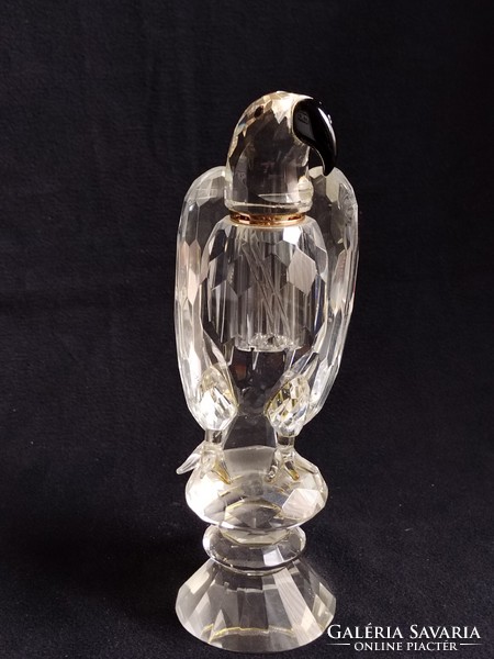 18 Cm high exquisite polished crystal perfume rarity !!