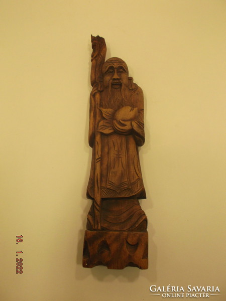 Oriental wooden sculpture --- 1 ---