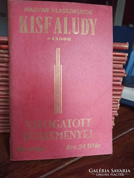 Selected poems of Sándor Kisfaludy bp., 96 pages