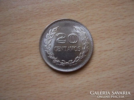 Kolumbia 20 Centavos 1970