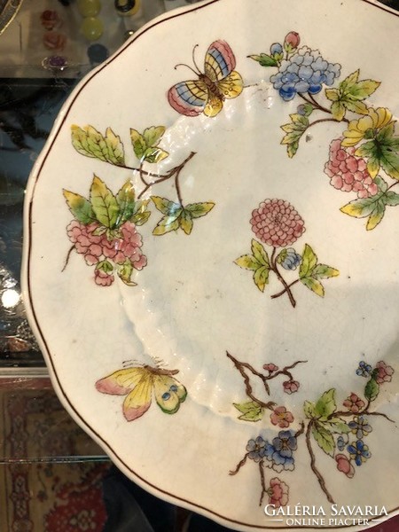 Óherend victoria patterned porcelain plate, 24 cm in size, a rarity.