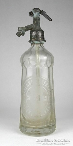 1L768 antique Eisenberg Mrs. Bertalan Békéscsaba soda bottle 1937