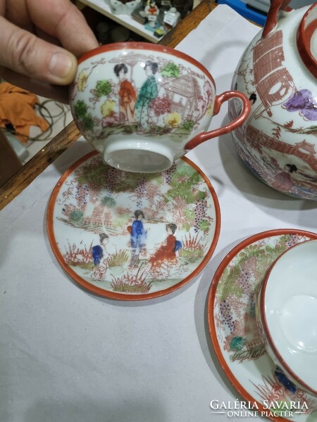 Old Japanese tea set