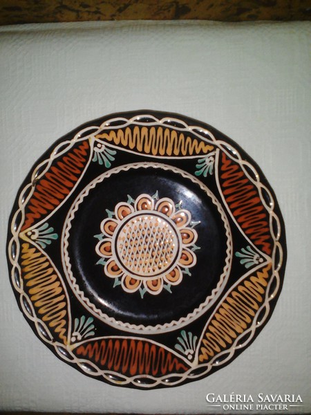 Miklós Czúgh ceramic plate, wall plate