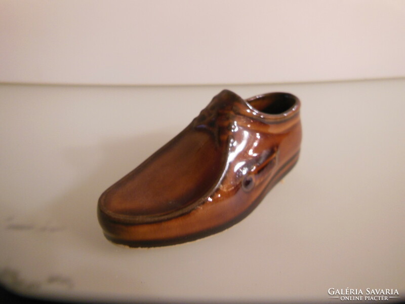 Shoe - porcelain - 10 x 4 x 4 cm - German - flawless - extremely charming