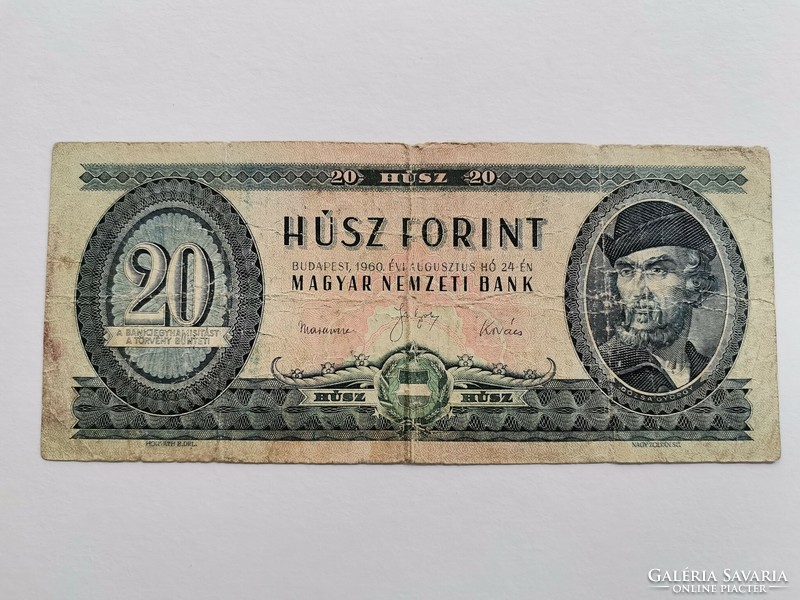 20 Forint 1960 VG