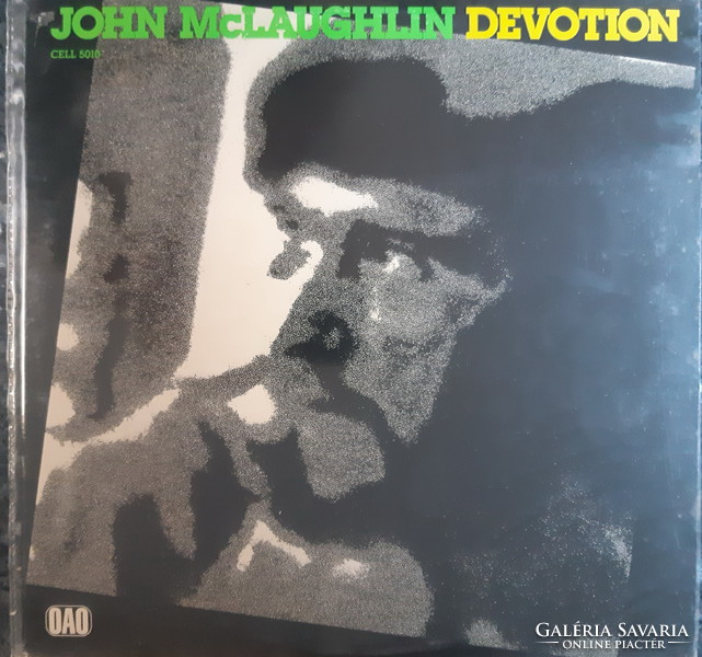 JOHN MCLAUGHLIN : DEVOTION  JAZZ LP BAKELIT LEMEZ VINYL