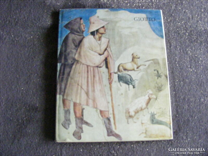 Giotto -román nyelven könyv, festmény, festészet, ikon