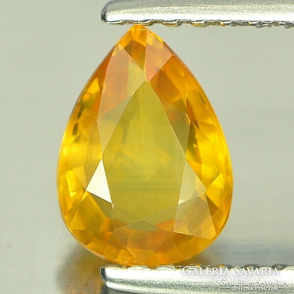Real, 100% natural fanta orange sapphire gemstone 0.99ct (vvs)!! - Curio!!!