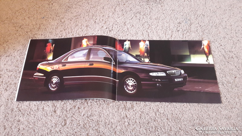 Mazda Xedos 9 modell, prospektus, katalógus ,retro reklám, old timer, Japan autó,