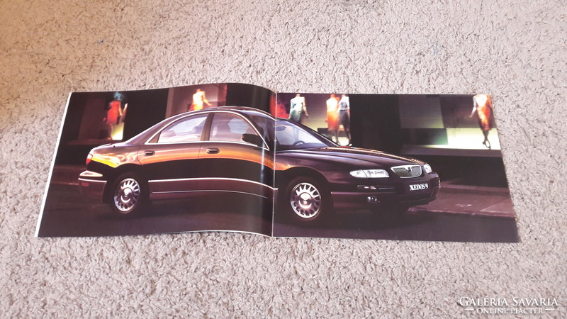 Mazda xedos 9 model, brochure, catalog, retro advertisement, old timer, Japan car,