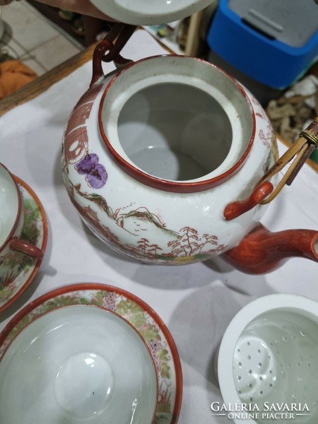 Old Japanese tea set